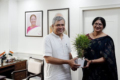 Ashwini Vaishnaw takes charge